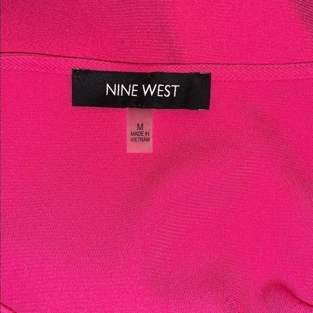 nine West Dress L/S Hot Pink Size M - Picture 3 of 8